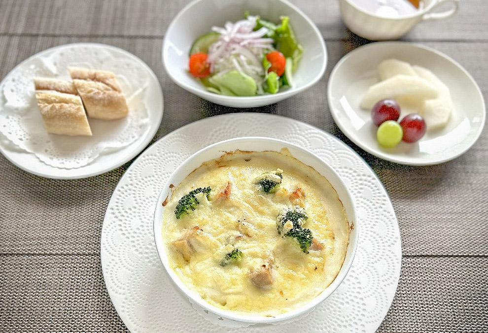 10月の倶楽部ランチセット