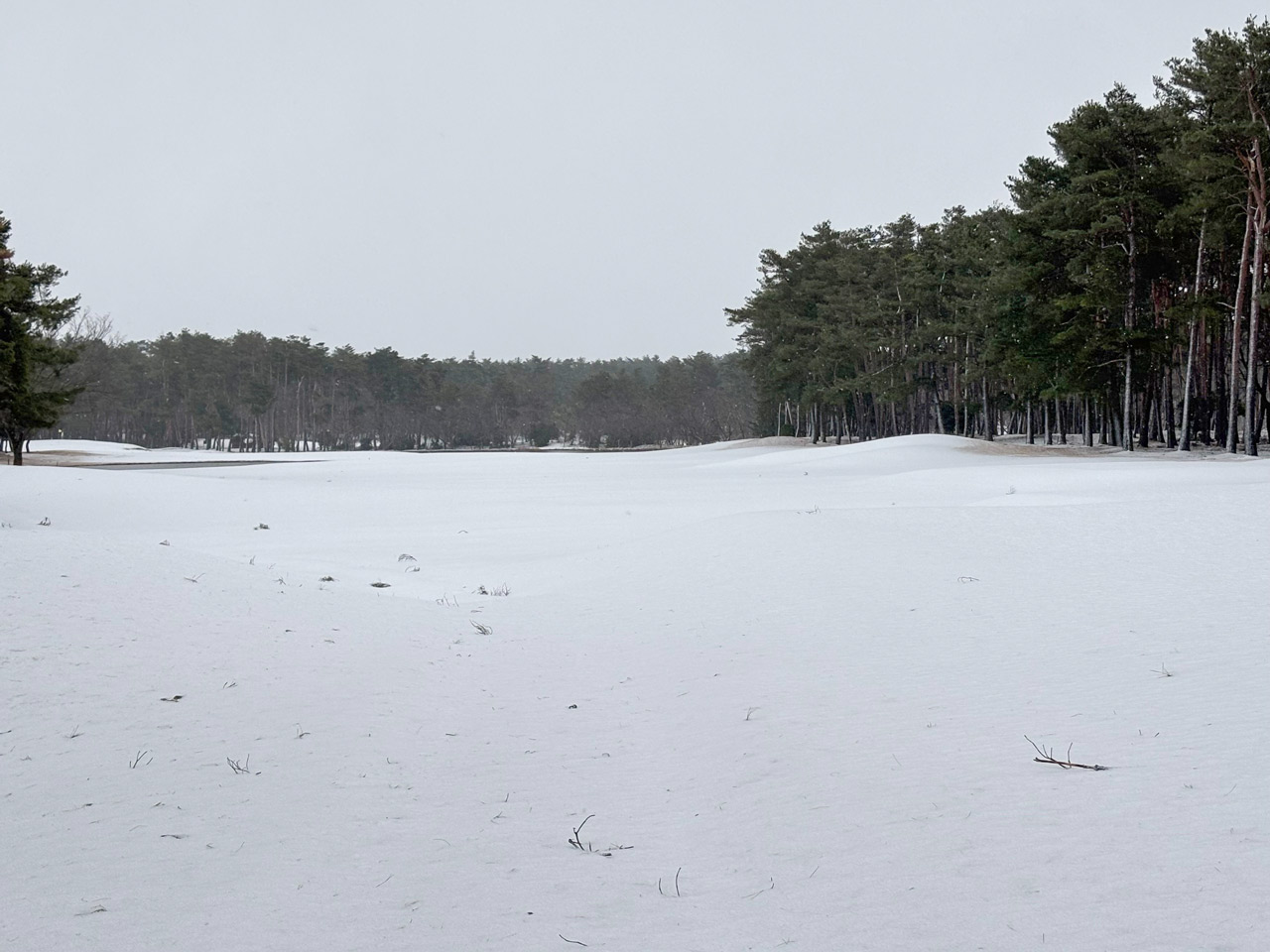 1月5日現在の積雪状況飯豊No.1
